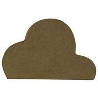 Boîte nuage S 3,5x9x5,5 cm en papier mâché à décorer - Décopatch