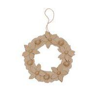 Couronne de fleurs 2x29x29cm (Lot de 2) - Image principale