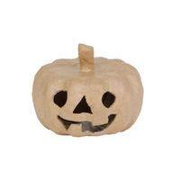 Citrouille 12 cm en papier mâché à décorer - Décopatch