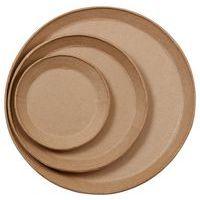 Set de 3 assiettes à suspendre en papier mâché à décorer - Décopatch
