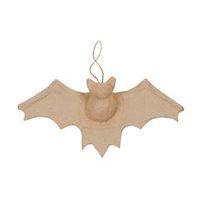 Chauve-souris 10 cm en papier mâché à décorer - Décopatch