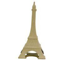 Tour parisienne 22 cm en papier mâché à décorer - Décopatch thumbnail image