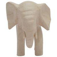 Eléphant d'afrique 15,5 cm en papier mâché à décorer - Décopatch thumbnail image