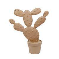 Cactus piquant 98,5 cm en papier mâché à décorer - Décopatch