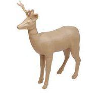 Renne 122 cm en papier mâché à décorer - Décopatch