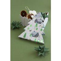 Boîte sapin S 8x18,5x20cm (Lot de 4) thumbnail image 2