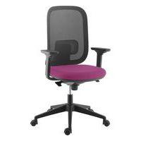 Fauteuil Alaia dos résille noire contact synchrone Sokoa - Image 2