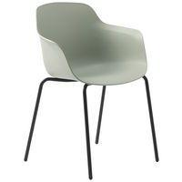 Chaise Laurie coque polypropylène pied métal Sokoa thumbnail image 3