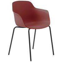 Chaise Laurie coque polypropylène pied métal Sokoa thumbnail image 4