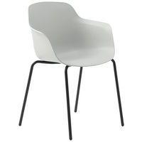 Chaise Laurie coque polypropylène pied métal Sokoa thumbnail image 5