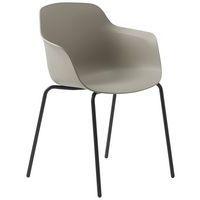 Chaise Laurie coque polypropylène pied métal Sokoa thumbnail image 6