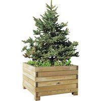 Jardinière bois naturel - Image 5