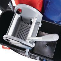 Chariot de lavage avec presse couvercle et sac plastifié - 2 seaux 4 L - Image 5