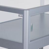 Vitrine d'exposition - 1000 x 600 x 920 mm sur pied - Manutan Expert - Image 3