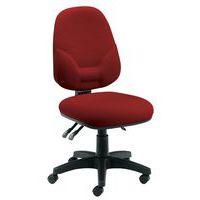 Siège bureau Ace haut dossier Synchrone rouge - Image principale