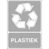 Panneau de signalisation pour tri sélectif - Plastique