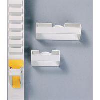 3 Supports pour fiches T Lynx Largeur:7,7 Col.:Gris thumbnail image 2