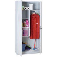 Armoire d'entretien grande largeur coloris gris thumbnail image 11