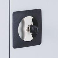 Armoire d'entretien grande largeur coloris gris thumbnail image 3