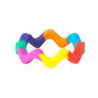 Bracelet vague à mastiquer multicolore Chewigem