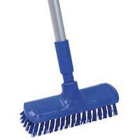 Manche aluminium 1m50 et balai dur HACCP - bleu - Manutan - Image 5