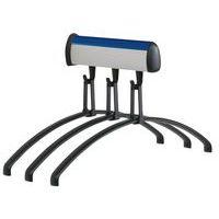 Portemanteau mural Allure - modèle 8 - Nbr patère : 3 - Bleu - Image principale