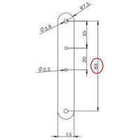 Support mural à sangle 4 m - sangle noire - Image 4