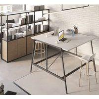 Table de réunion haute Alto profondeur 143 cm - Buronomic - Image 5