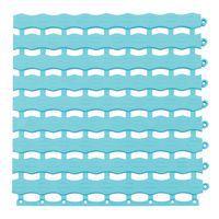 Caillebotis collectifs 27 dalles 33.3 x 33.3 cm - Bleu clair - Image principale