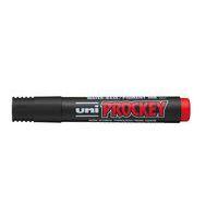 Marqueur permanent Prockey Uni-ball pointe biseautée - rouge thumbnail image 2