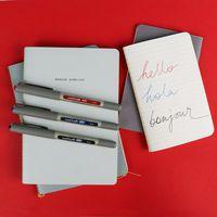 Roller encre liquide EYE Uni-ball pointe métal pointe moyenne 0.7 mm - Noir - Image 3