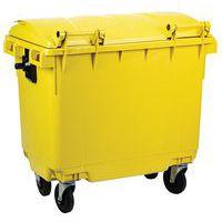Conteneur à déchet - 660 L Jaune thumbnail image 3