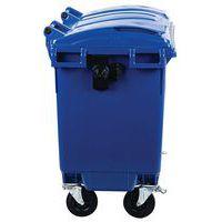 Conteneur 4 Roues 660L Bleu - Mobil Plastic thumbnail image 2