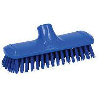 Balai à brosse dur 22 cm - Bleu - Manutan - Image principale