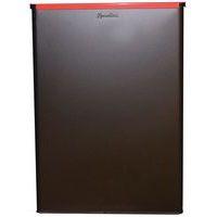 Poubelle de tri métal 60 L Gris / Rouge - Image 3