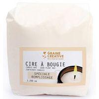 Sachet 1,2 kg de cire végétale soja pour bougie - Graine créative