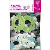 Lot de 2 appareils à fabrique à pompons Ø35 et Ø55 mm - Image principale