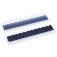 Lot de 100 porte-étiquettes magnétique 25x100mm - MANUTAN - Image 4