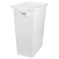 Collecteur tri sélectif sans couvercle 60 L Blanc - Image principale
