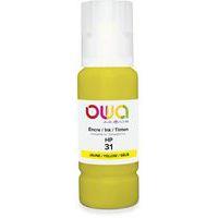 Bouteille d'encre compatible HP 31 - Jaune - Image principale