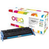 Toner remanufacturé HP Q6001A - Canon 707C - Cyan - Owa