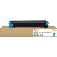 Toner remanufacturé Sharp MXC-38 GTC - Cyan - Image principale