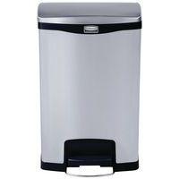 Collecteur Slim Jim Step On Front Step 50 L inox mat noir thumbnail image 2