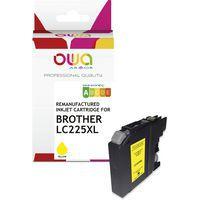 Cartouche d'encre remanufacturée BROTHER LC-225 XL - Jaune - Image principale