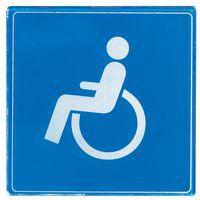 Pictogramme plexiglas carré - Handicape - Image principale