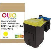 Toner remanufacturé Konica Minolta A0X5252 - Jaune - Owa - Image principale