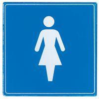 Pictogramme plexiglas carré - Femme - Image principale