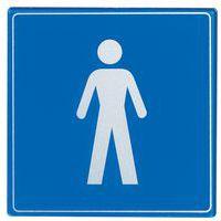 Pictogramme plexiglas carré - Homme - Image principale