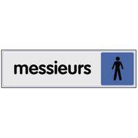 Panneau de signalisation en plexiglas - Toilettes hommes - Image principale