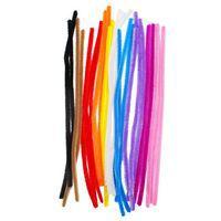 Sachet de 25 chenilles 30 cm Ø 8 mm, coloris assortis - Image principale